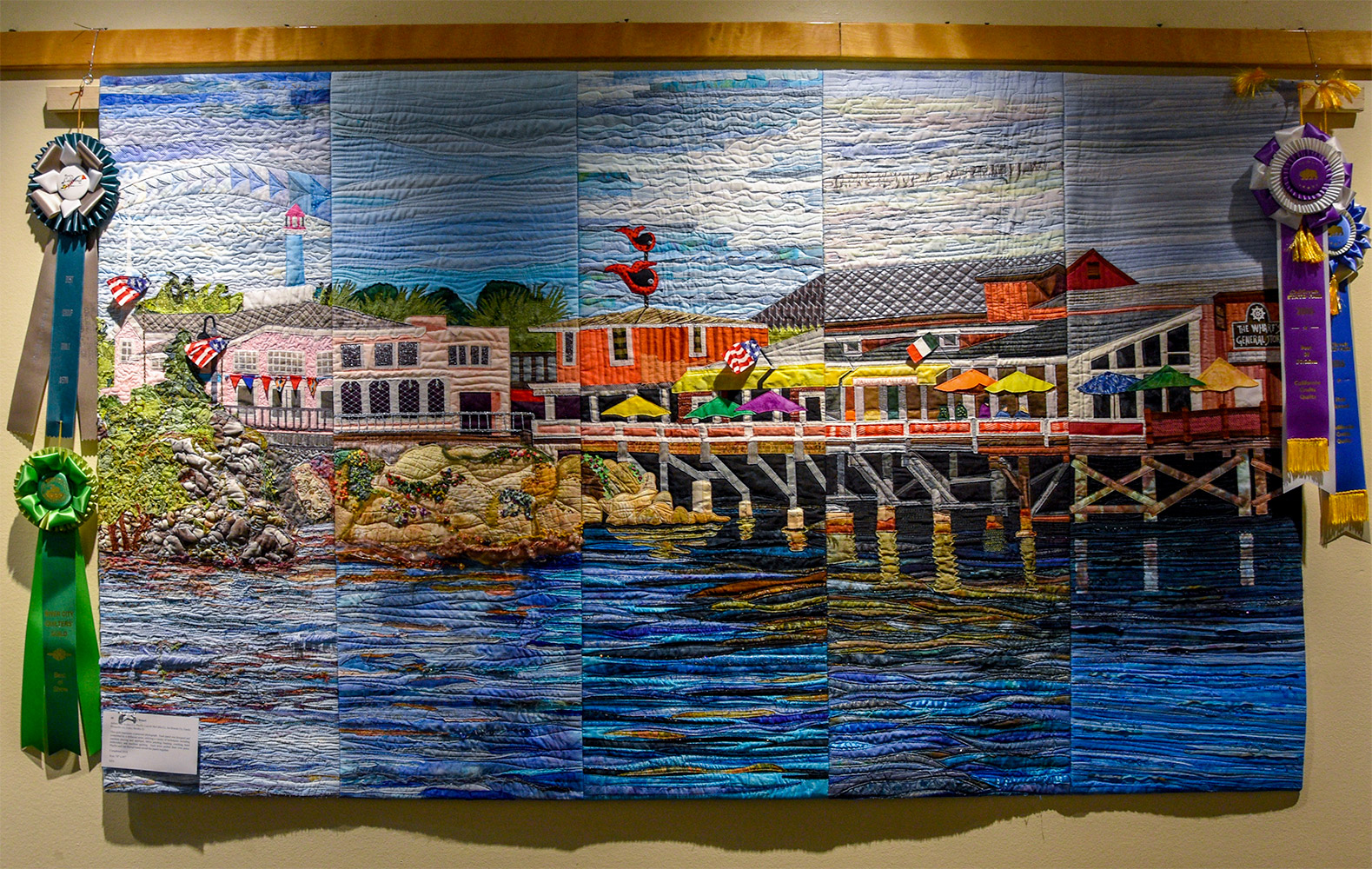 Monterey Wharf quilt