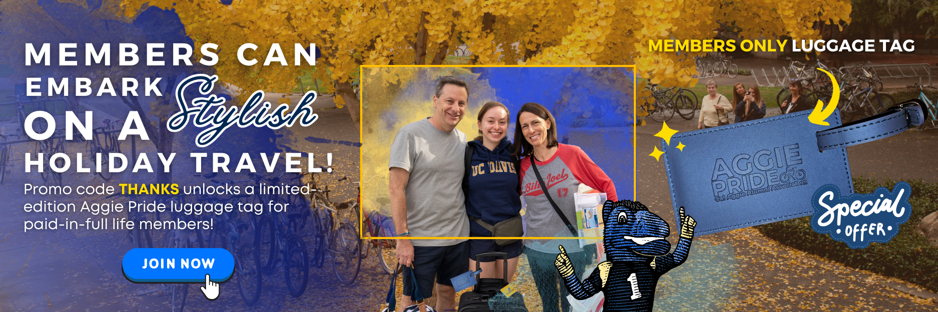Become a member of the Cal Aggie Alumni Association!