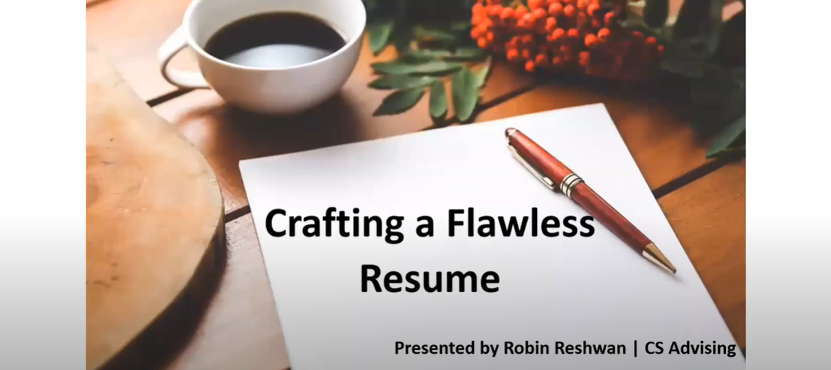 Crafting a Flawless Resume