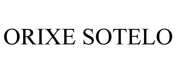 orixe sotelo logo