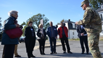 Group of people outside 