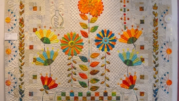 Jardin de Fantastic quilt 