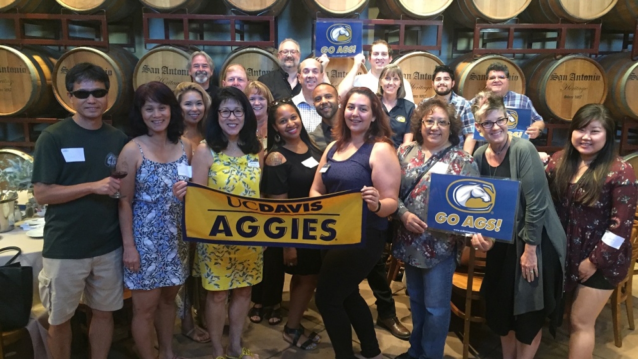 Aggies at San Antonio Winery