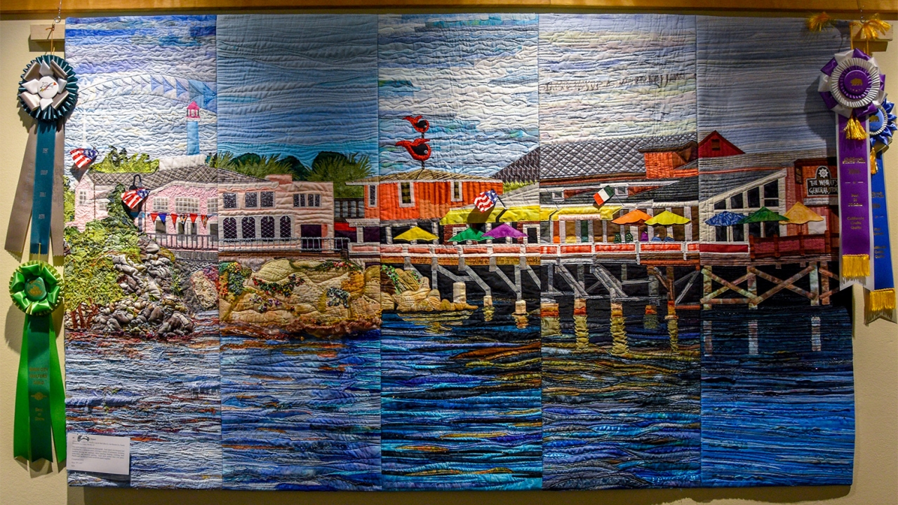 Monterey Wharf quilt