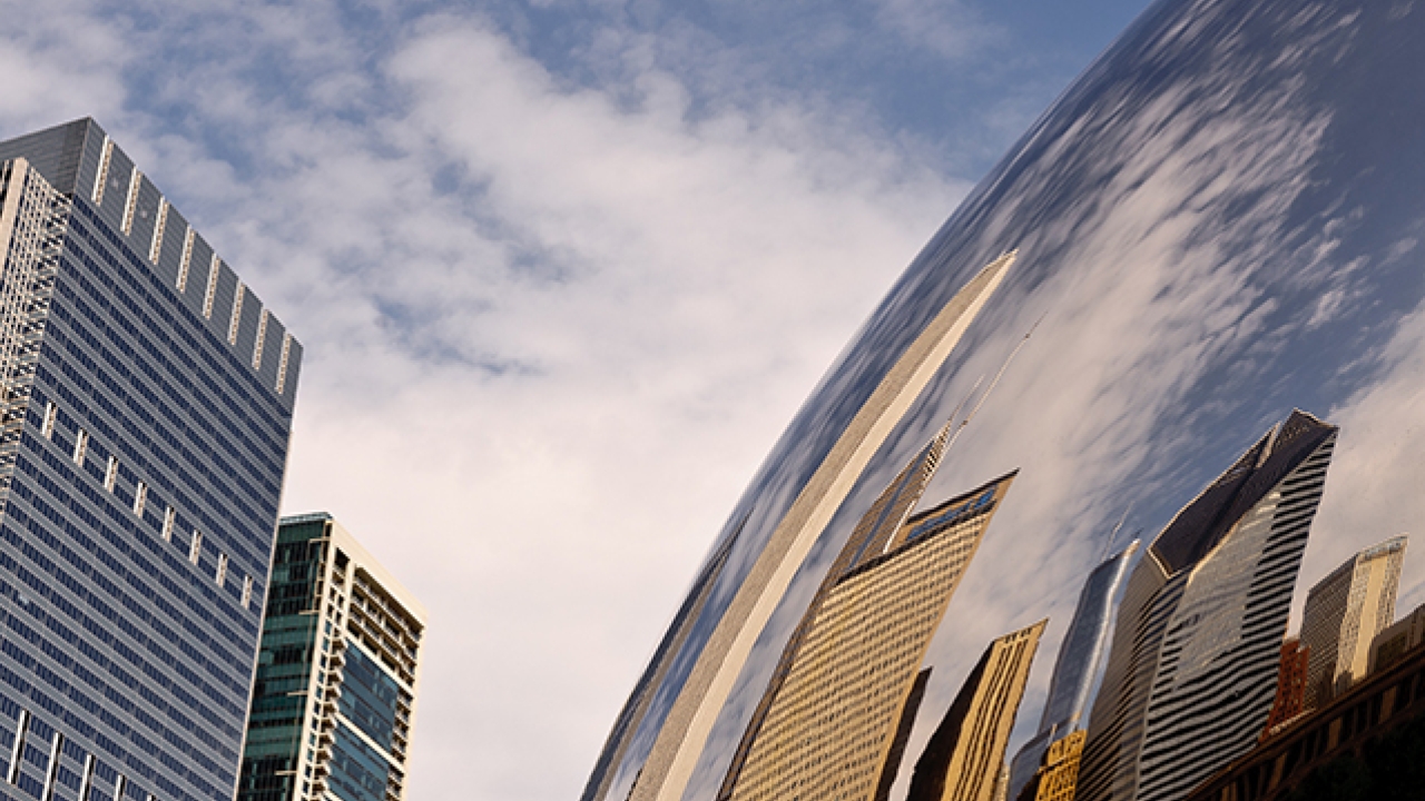 Chicago Bean and buildings