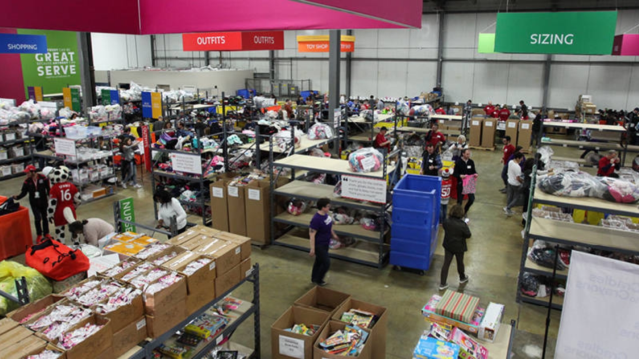 Cradles to Crayons Warehouse