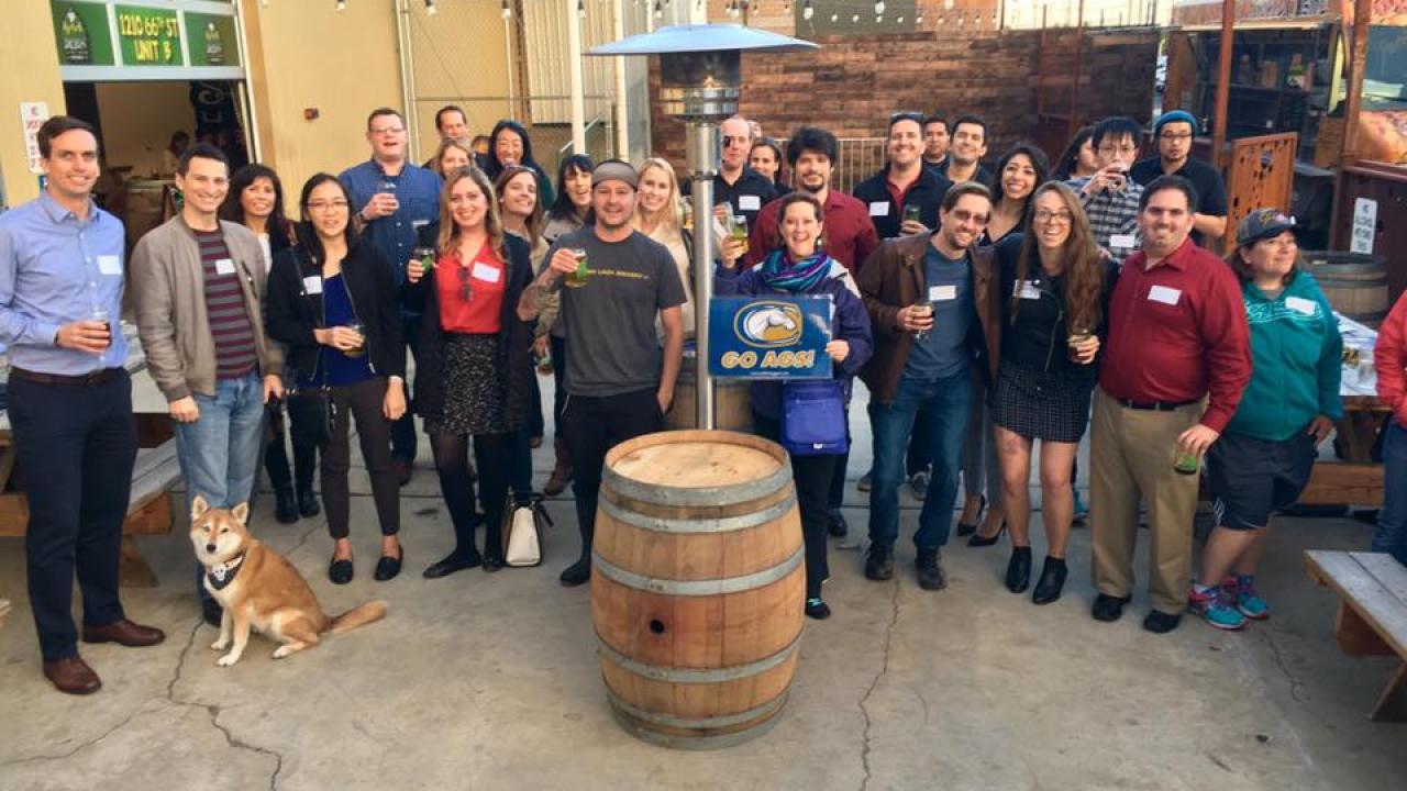 Group photo of alumni