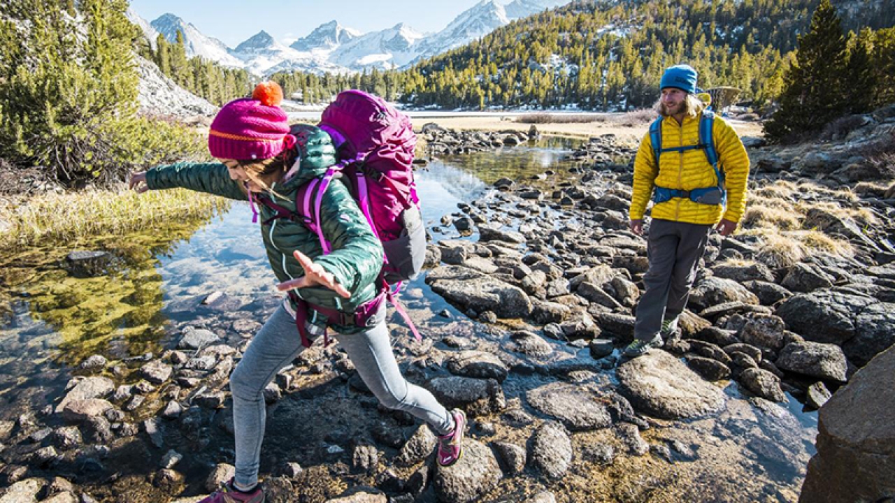 People hiking