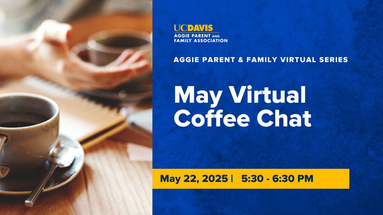 Coffee cup next to event details