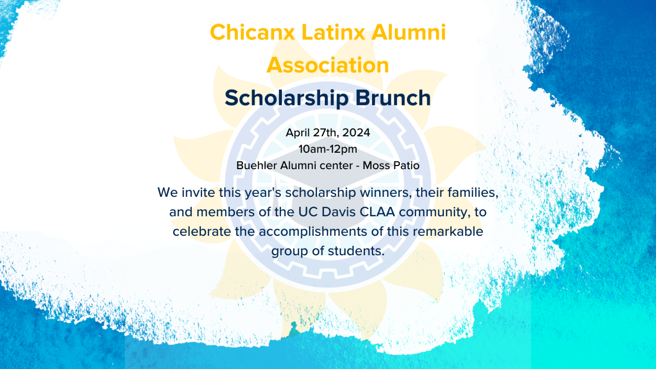 CLAA Scholarship Brunch 2024 Invitation for April 27th, 10 am to 12 pm
