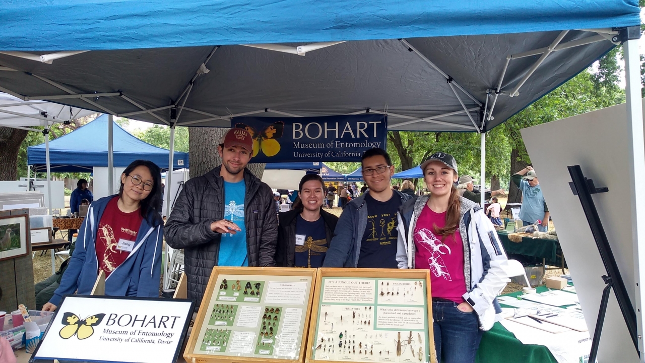 group of people standing together representing the Bohart Museum