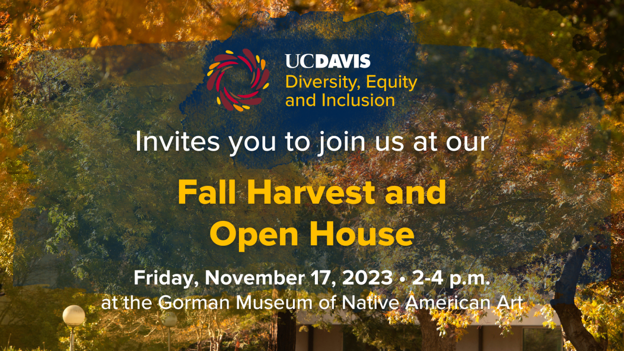  2023 DEI Fall Harvest and Open House Invitation - November 17, 2023 2 pm to 4 pm