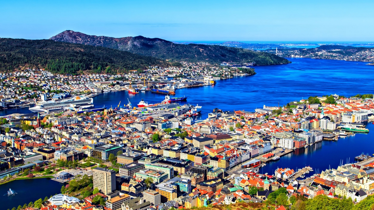 Bergen as seen on the Nordic Magnificence Trip