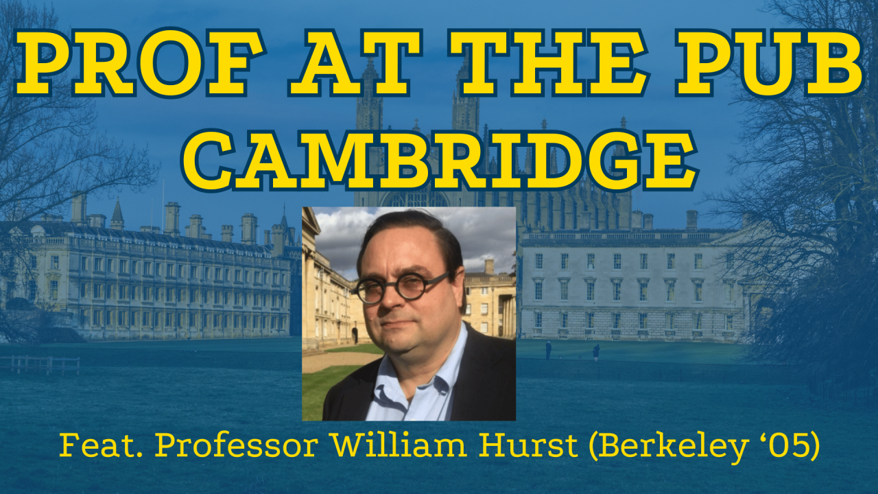 Professor At The Cambridge Pub Event Banner