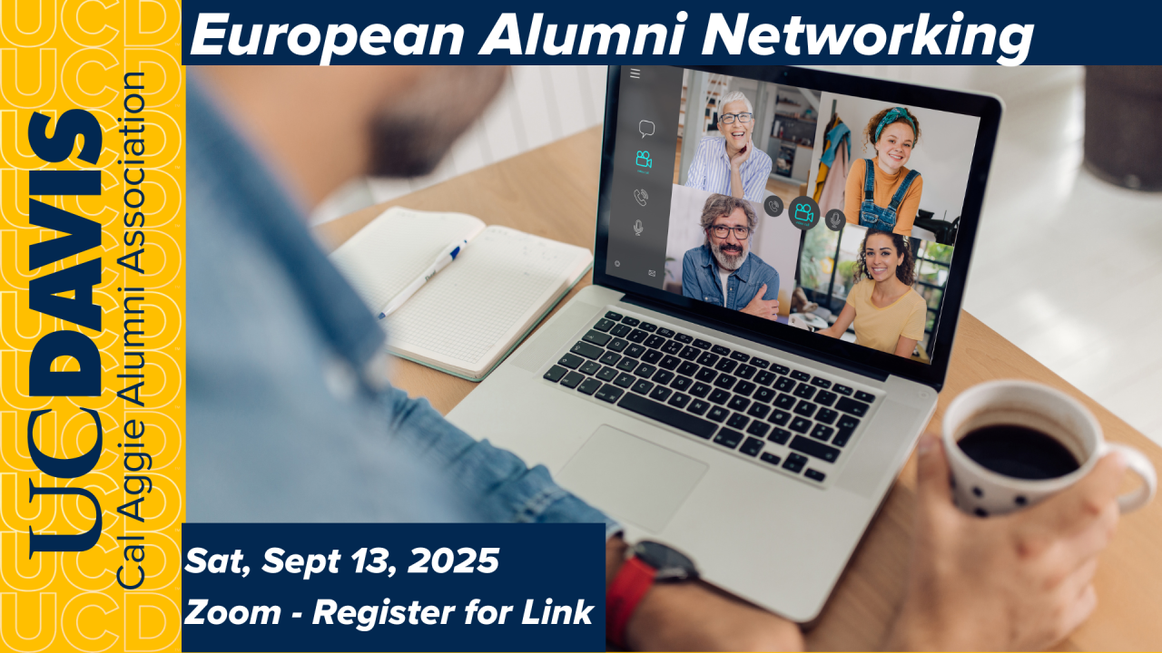 European Alumni Networking Virtual Social Graphic for September 13th