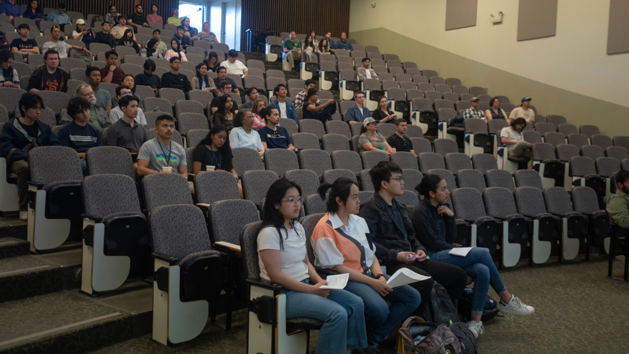 Students in lecture hall