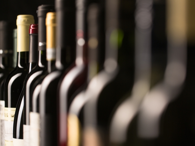Wine bottles