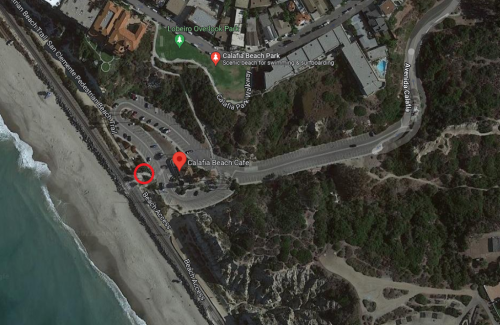 Calafia beach meetup location
