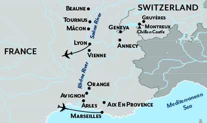 Map of France