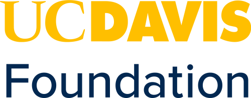 UC Davis Foundation logo; UC Davis wordmark is in gold and &#34;Foundation&#34; is written in blue text underneath.