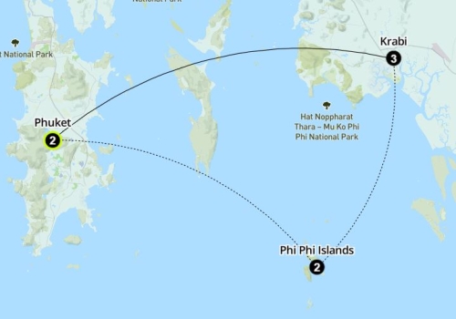 thai island hopper map
