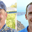 UC Davis CAAA board members Bill Cochran and Charles Melton