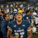 UC Davis Football Celebrates