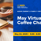 Coffee cup next to event details