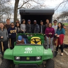 NYC Aggies participating in a cleanup event