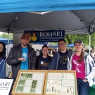 group of people standing together representing the Bohart Museum