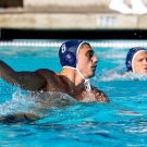Men's Water Polo team playing a game