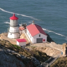 Photograph of the Point Reyes Lighthouse and Trail