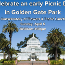 Celebrate an Early Picnic Day in Golden Gate Park