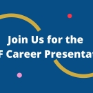 text that reads "join us for the UCSF career presentation" 