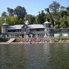 building on a lake