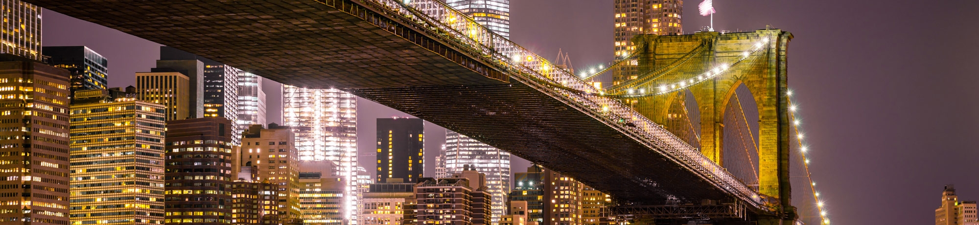 New York and Brooklyn Bridge