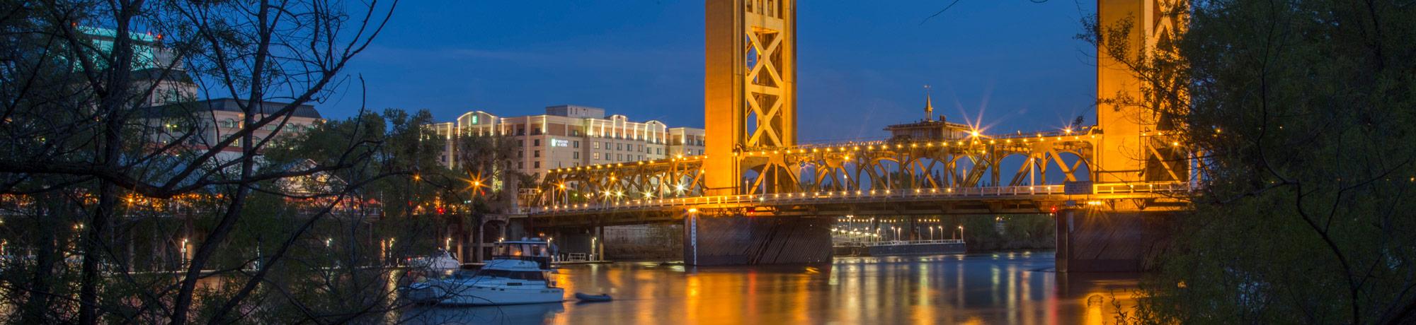 Tower Bridge over Sacramento River