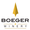 boeger text and arrow logo